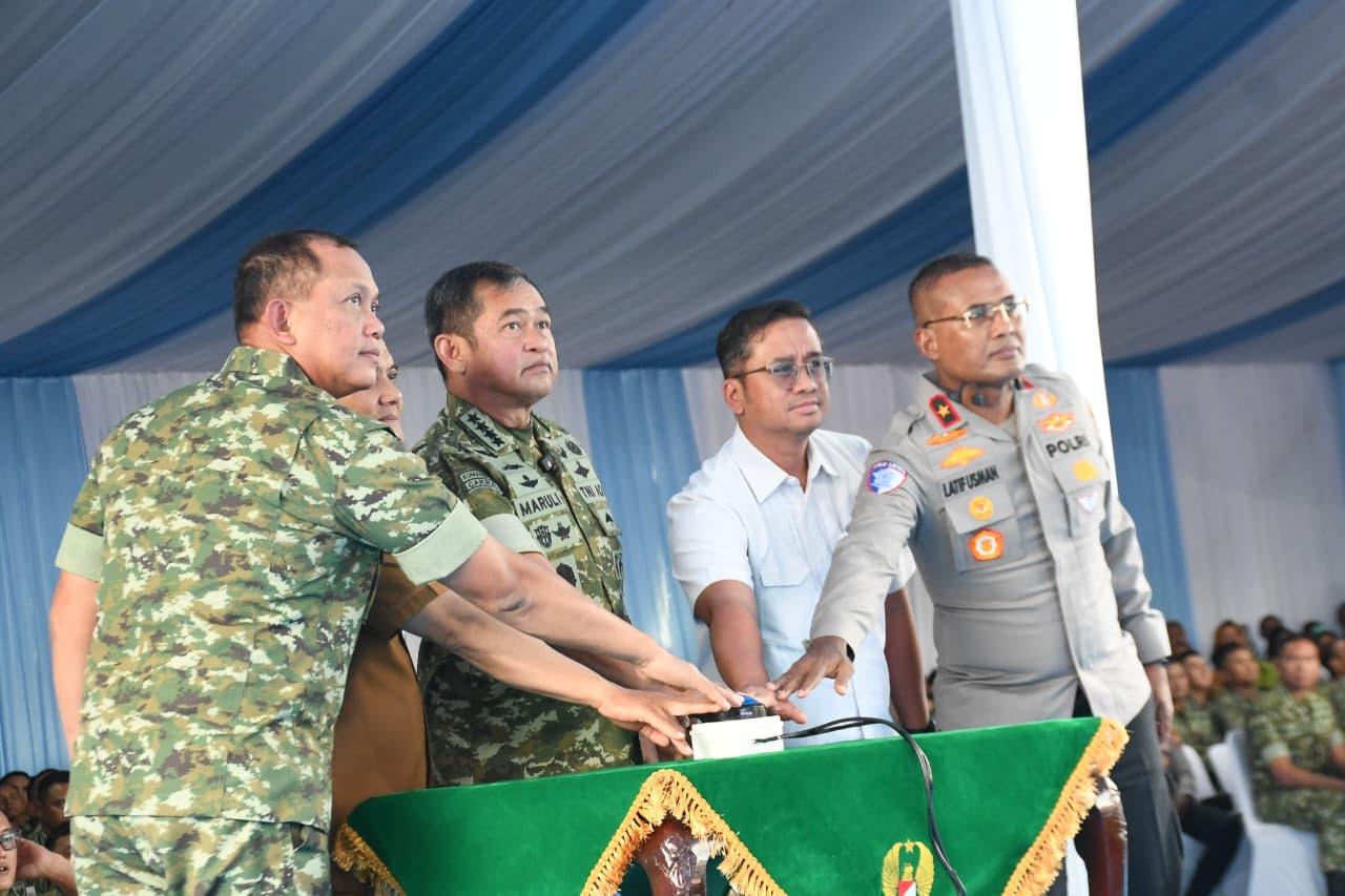 Dorong Swasembada Pangan Nasional Kasad Resmikan Pompa Hidram di Banyumas